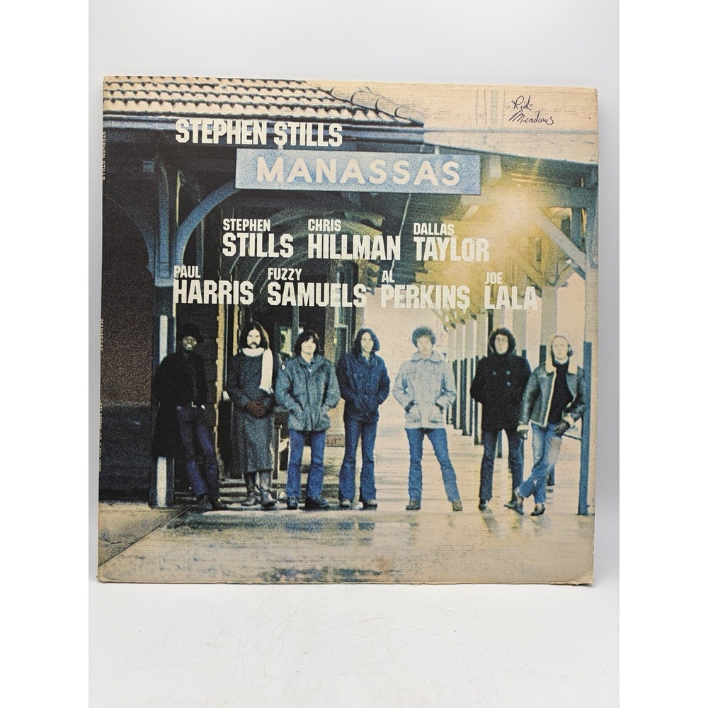 Stephen Stills Manassas 1972 Original Double Vinyl LP SD 2-903 Atlantic Records
